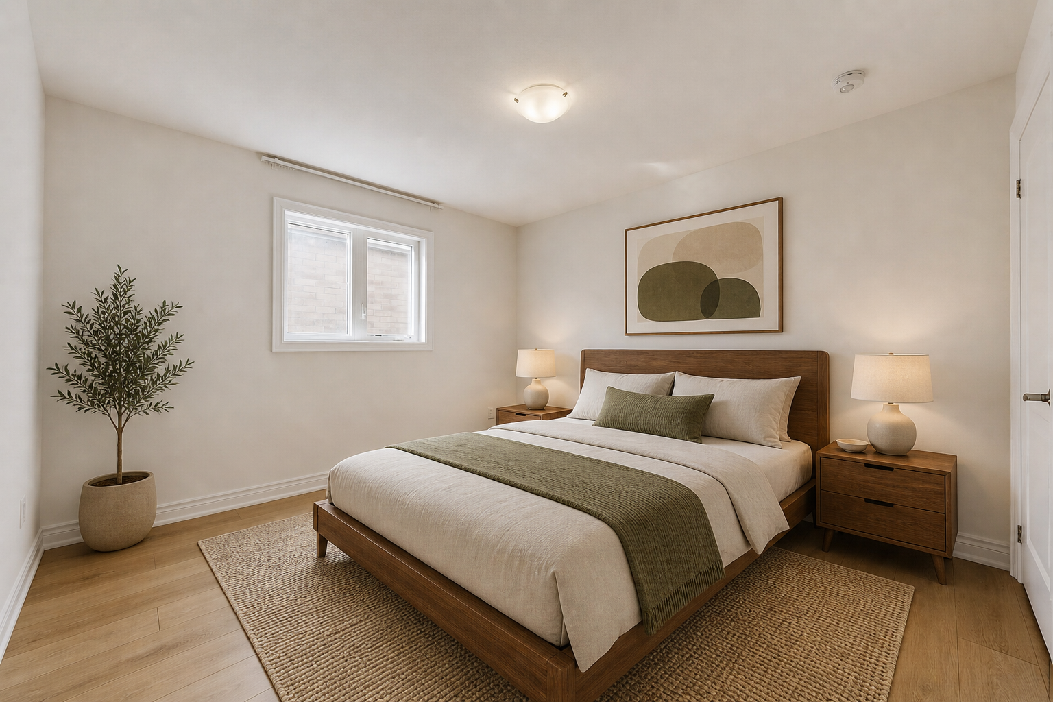 Fourth bedroom with 4-piece ensuite